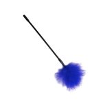 love in leather CRO023 blue fluffy tickler fetish