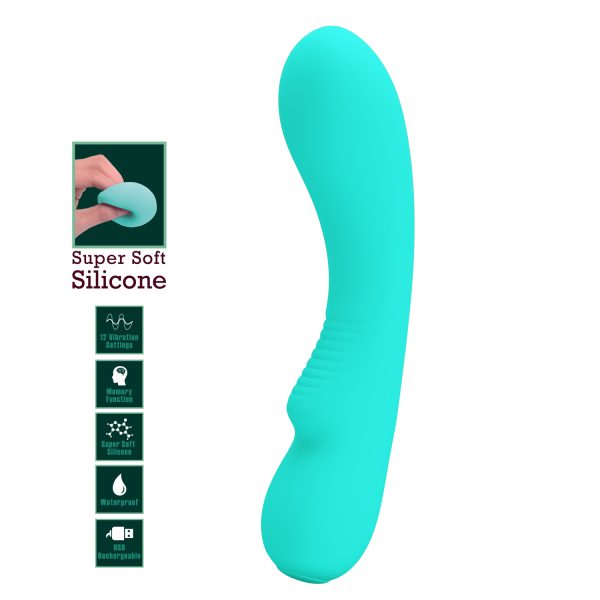 Pretty Love Matt Vibrator Aqua