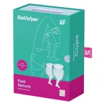 Satisfyer Feel Secure Menstrual Cups Blue