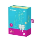 Satisfyer Feel Secure Menstrual Cups Green