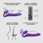 image 3 vibrating bendable strap on purple strap on me 2000x200057