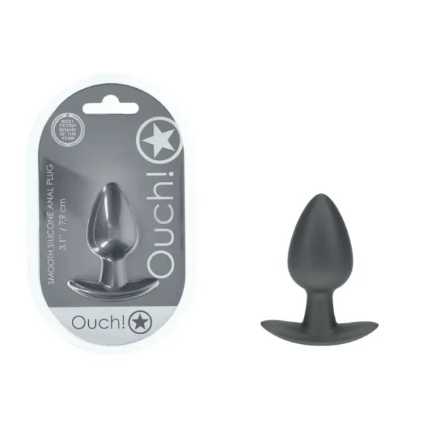 Ouch! Anal Plug Gun Metal