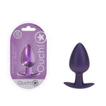 Ouch! Anal Plug Metallic Purple