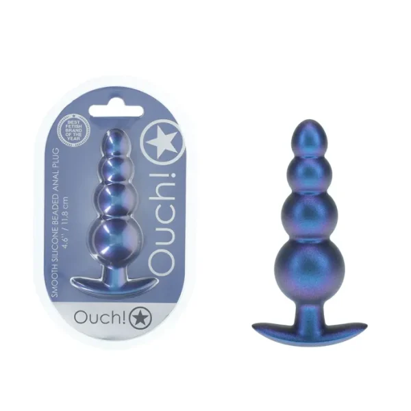 Ouch! Beaded Anal Plug
