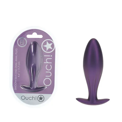 Ouch! Oval Anal Plug purr